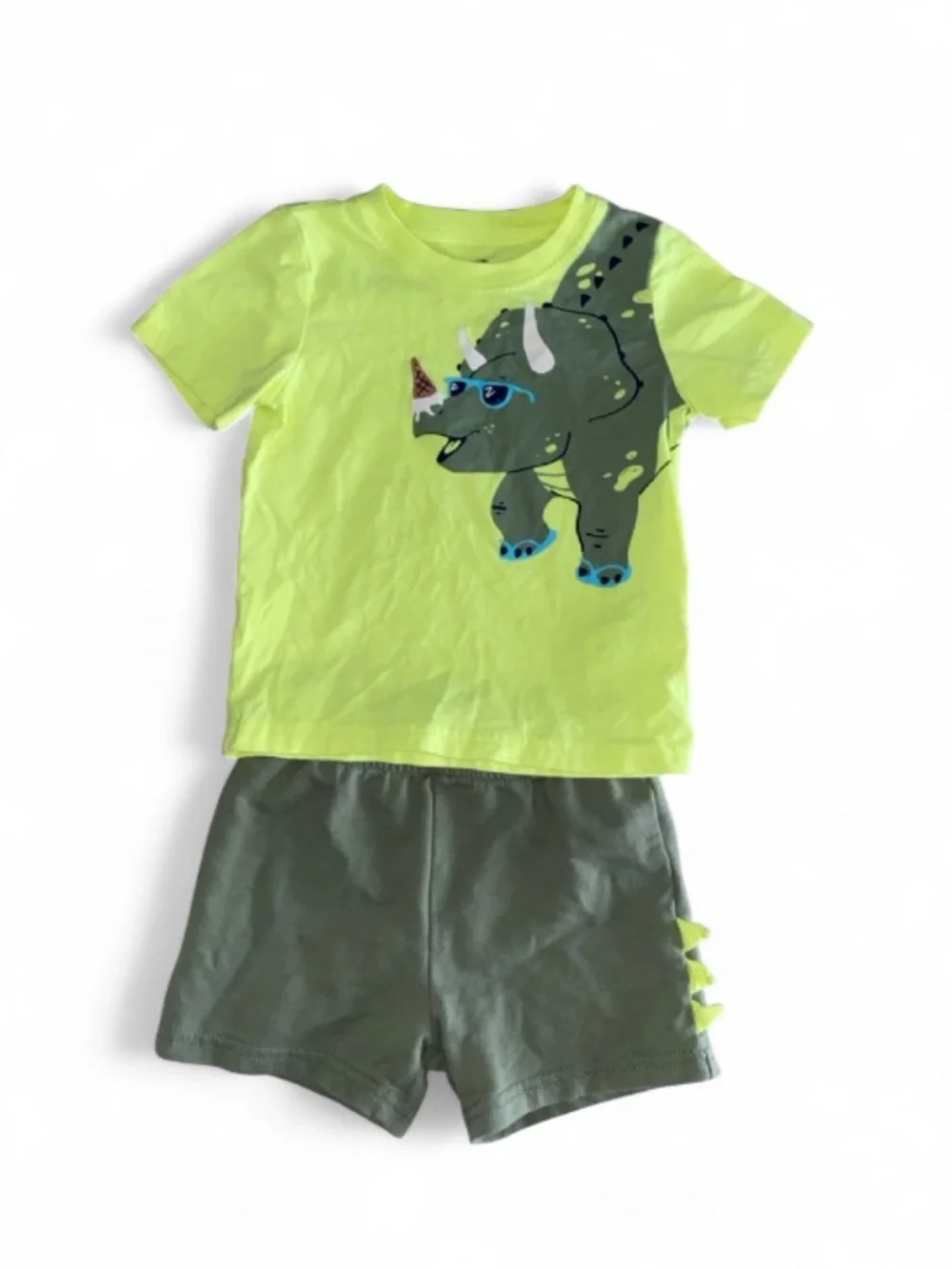 Carters 2 Pc Dino Set